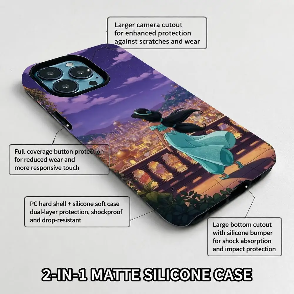 Aladdin Phone Case Film material 2-in-1 Shell FOR IPhone 17 16 15 14 12 17Air 16e 13 Pro MAX 16Plus Cover view 5