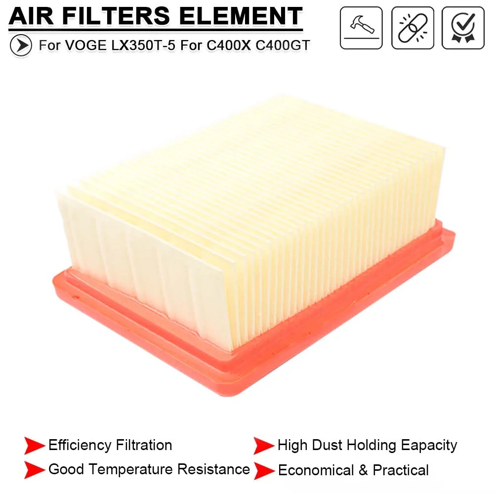 For BMW C400X C400GT 2018-2022 C400 GT Motorcycle Air Filters Engine Intake Purification Clean Element For VOGE LX350T-5 SR4 MAX