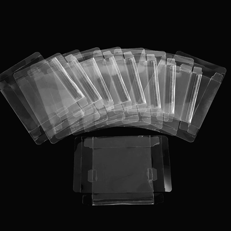 Clear Hard GBA Game Card Protective Case, GameBoy Cartridge Card Cover Anti-Scratch Case, GBA Protective Shell
