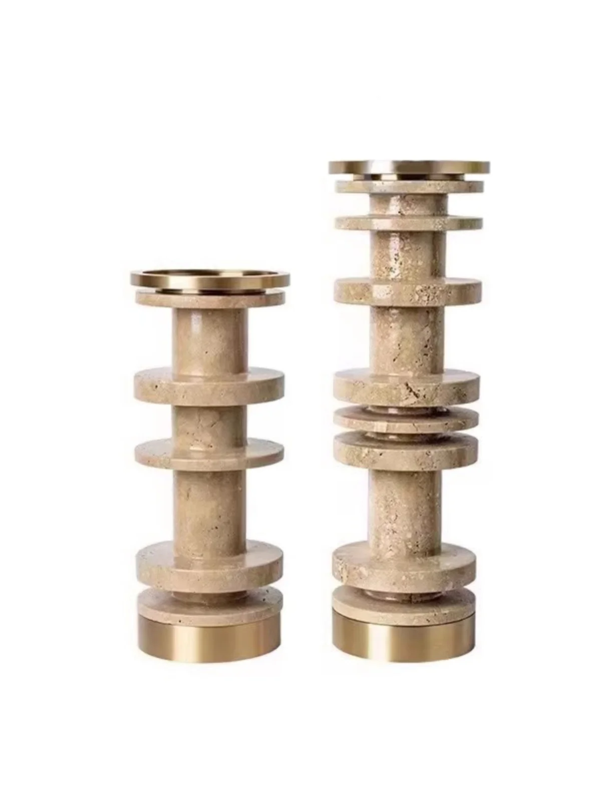 

Современный роскошный мраморный подсвечник для гостиной, столовой, офиса, демонстрационной комнаты, домашнего декора, геометрические аксессуары