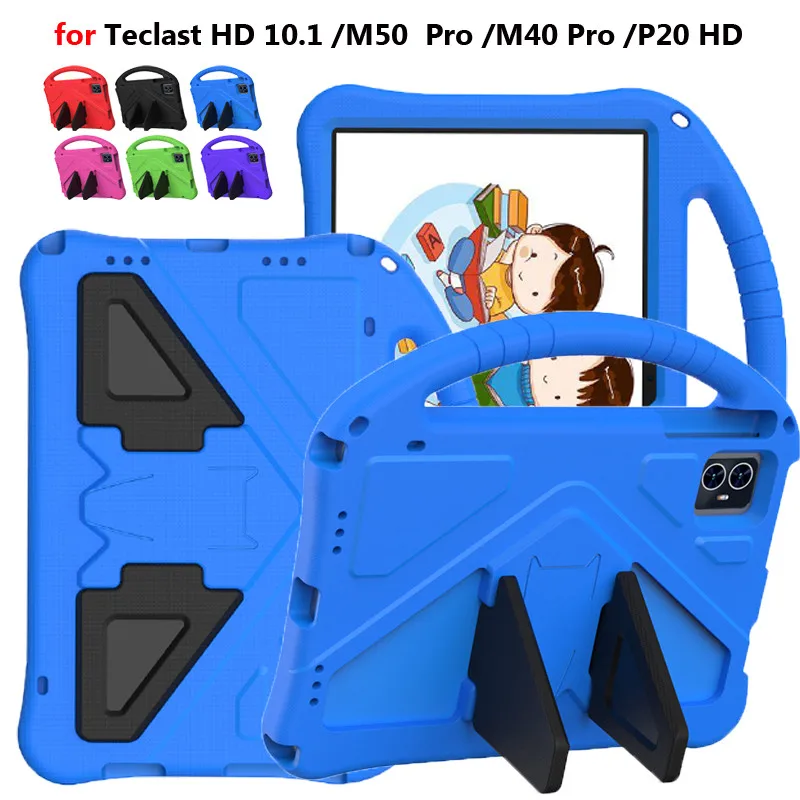 

For Teclast HD 10.1 M50 Pro 10.1" M40 Pro P20 HD Cover TeclastM40 M40SE M40Pro P30S P20HD Case EVA Shockproof Kids Safe Cover