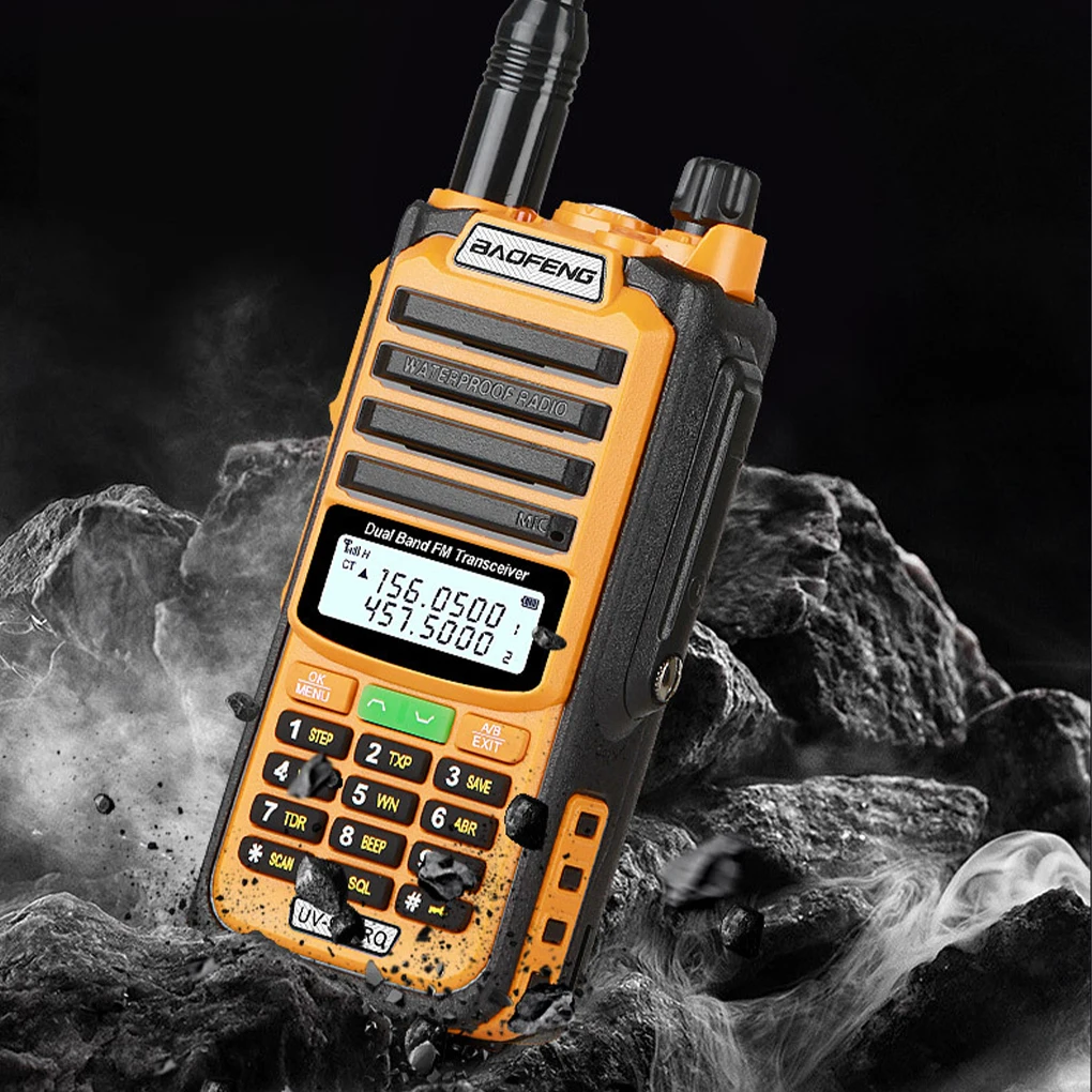 Baofeng Walkie Talkie UV-98 PRO IP68, Walkie Talkie Band ganda, Radio Ham ditingkatkan dari UV-98 PRO tahan air