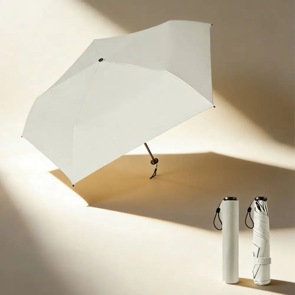 Folding Ultra-Light Sun Umbrella Carbon Fiber Framework Lightweight Sunshade Parasol Mini UV Protection