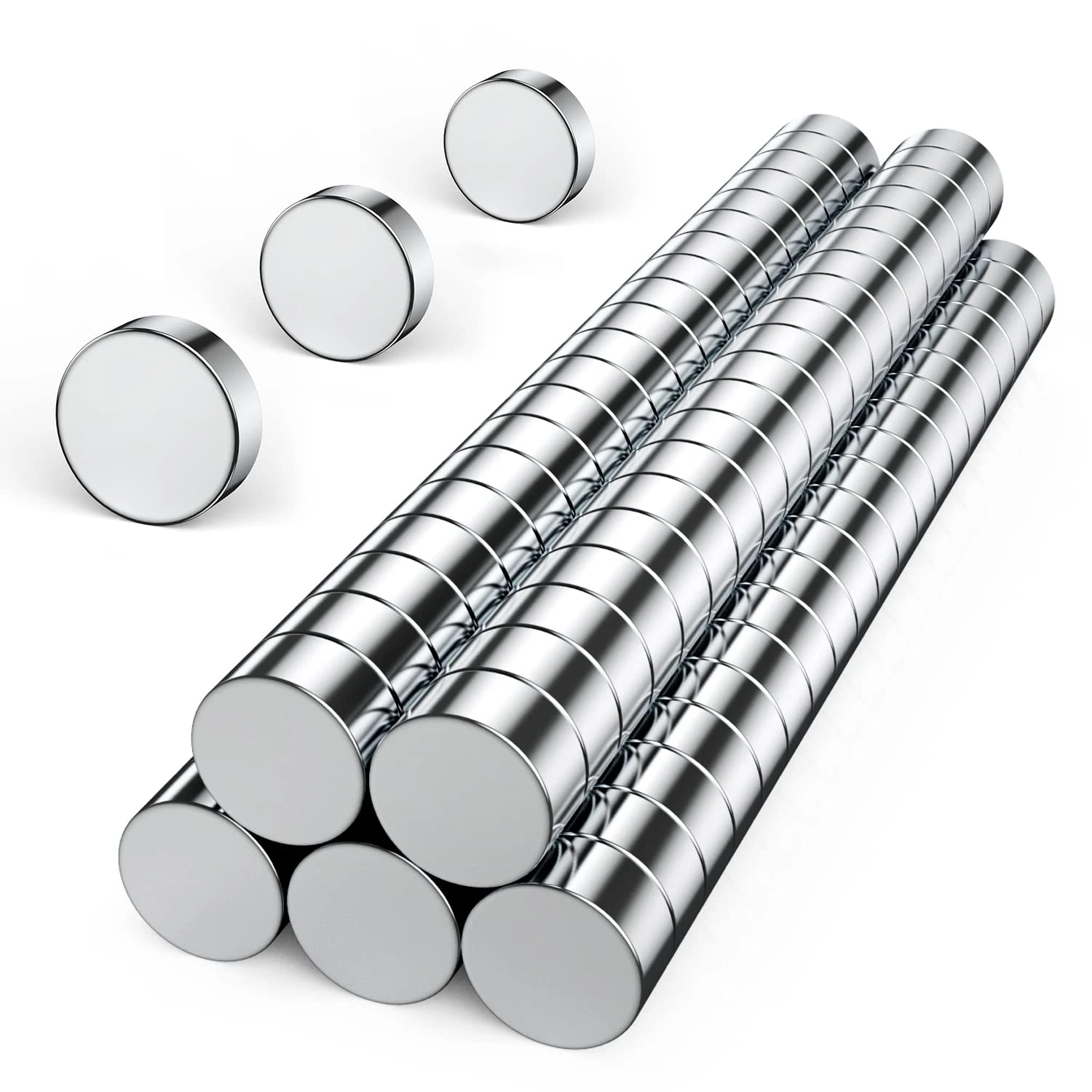 10/50/100 Pcs 6x3mm Neodymium Magnet 6X 3mm N35 NdFeB Round Super Powerful Strong Permanent Magnetic Imane Disc for Fridge DIY