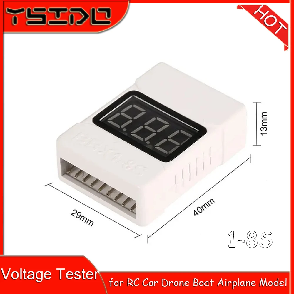 

RC Model Cell Checker BB ring Lipo battery low voltage alarm Voltage Indicator volt meter monitor buzzer Alarm for RC Car Plane