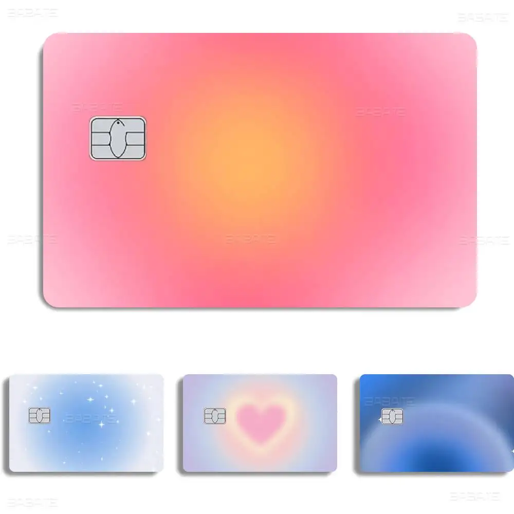 شعبية بسيطة INS اللون يمزج لعبة غطاء الفيلم ملصق الحال بالنسبة لبطاقة الخصم الائتمانية الصغيرة الجانب الأمامي