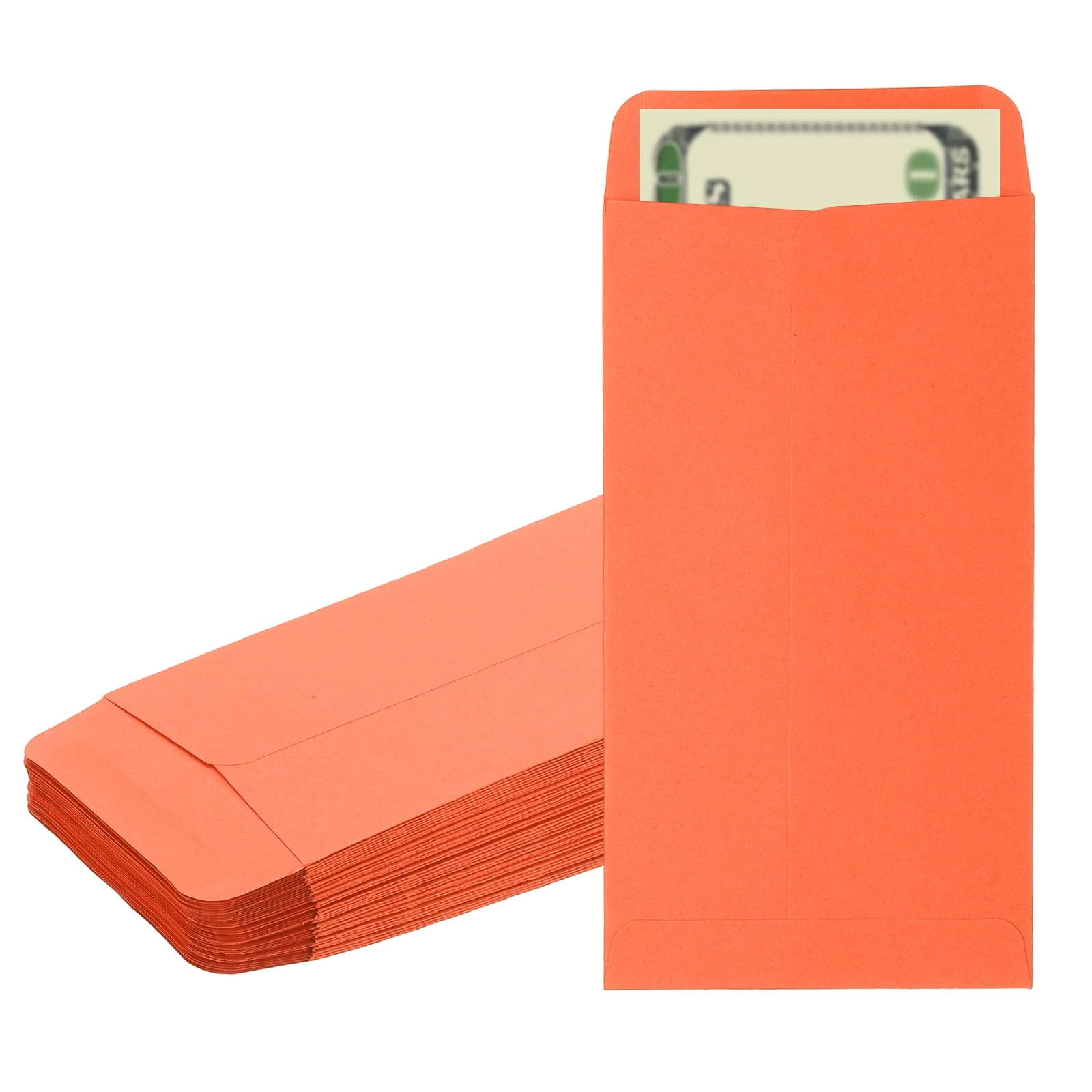 50Pcs Money Envelope 16.5x8.89cm Cash Envelopes Money Holder Bags Budgeting Saving Challenge Letter Gift Card Packaging Envelope