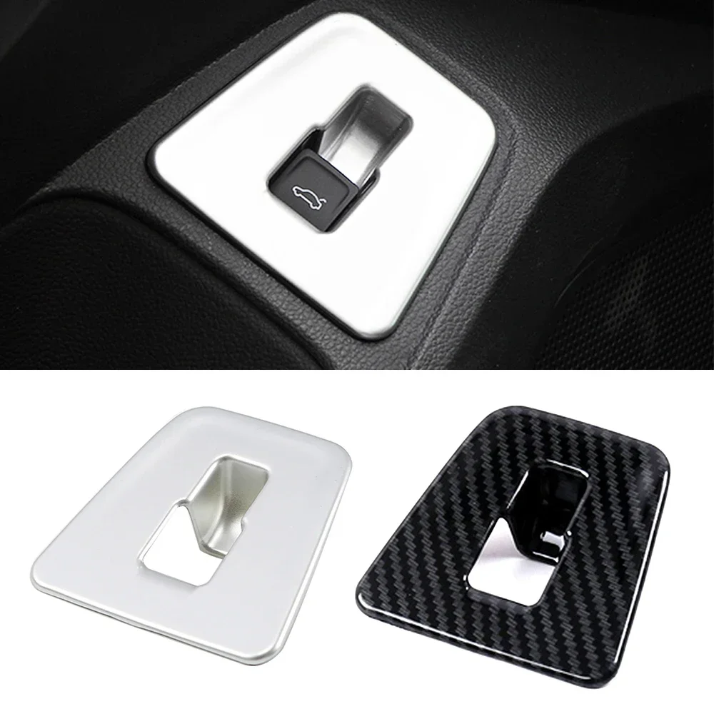 For Volkswagen VW Tiguan MK2 2017-2019 Rear Trunk Tail Door Tailgate Switch Button Cover Trim ABS Sticker