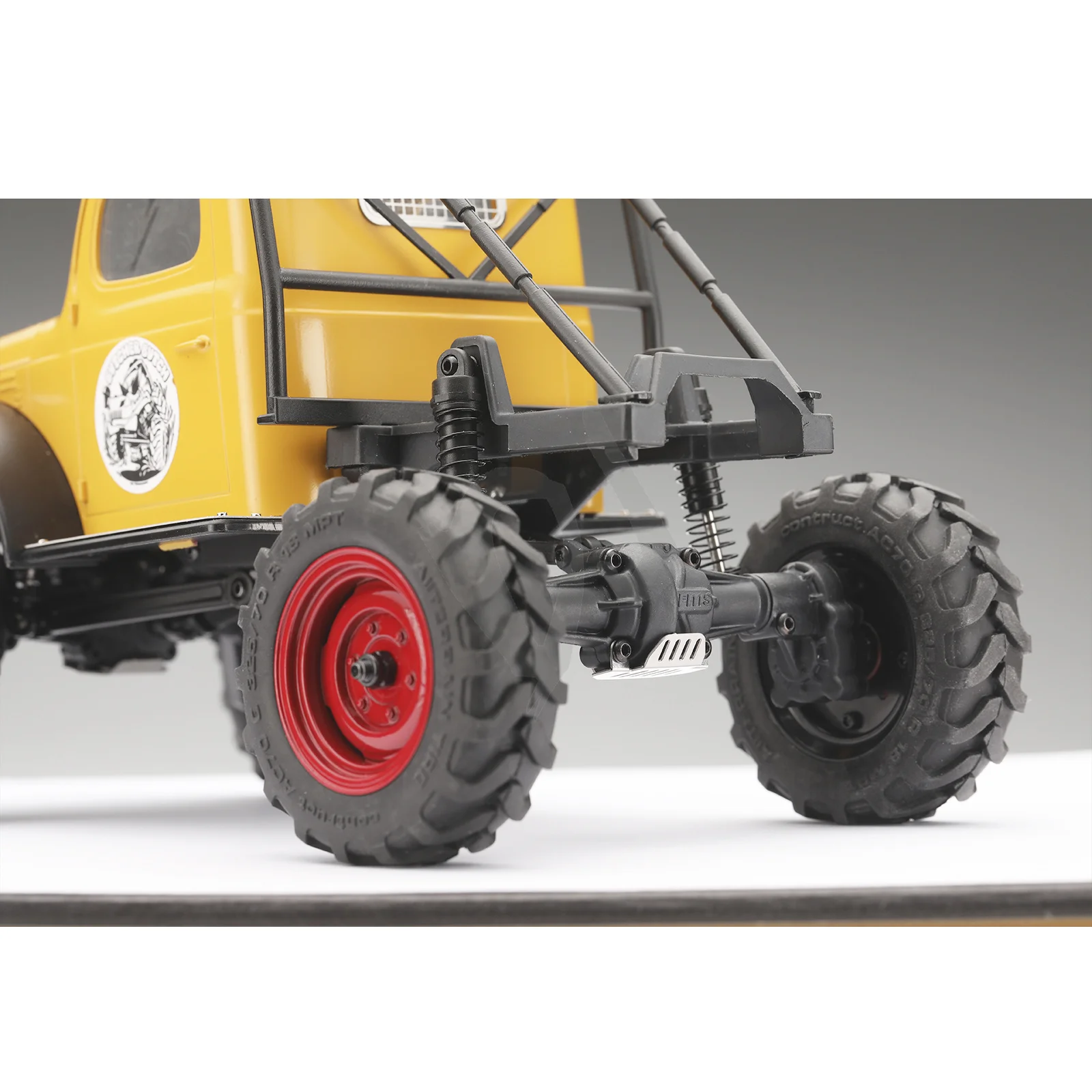 Części Metalowa zbroja podwozia dla FMS FCX24 Wagon 1/24 MINI RC Model samochodu gąsienicowego Akcesoria do modernizacji