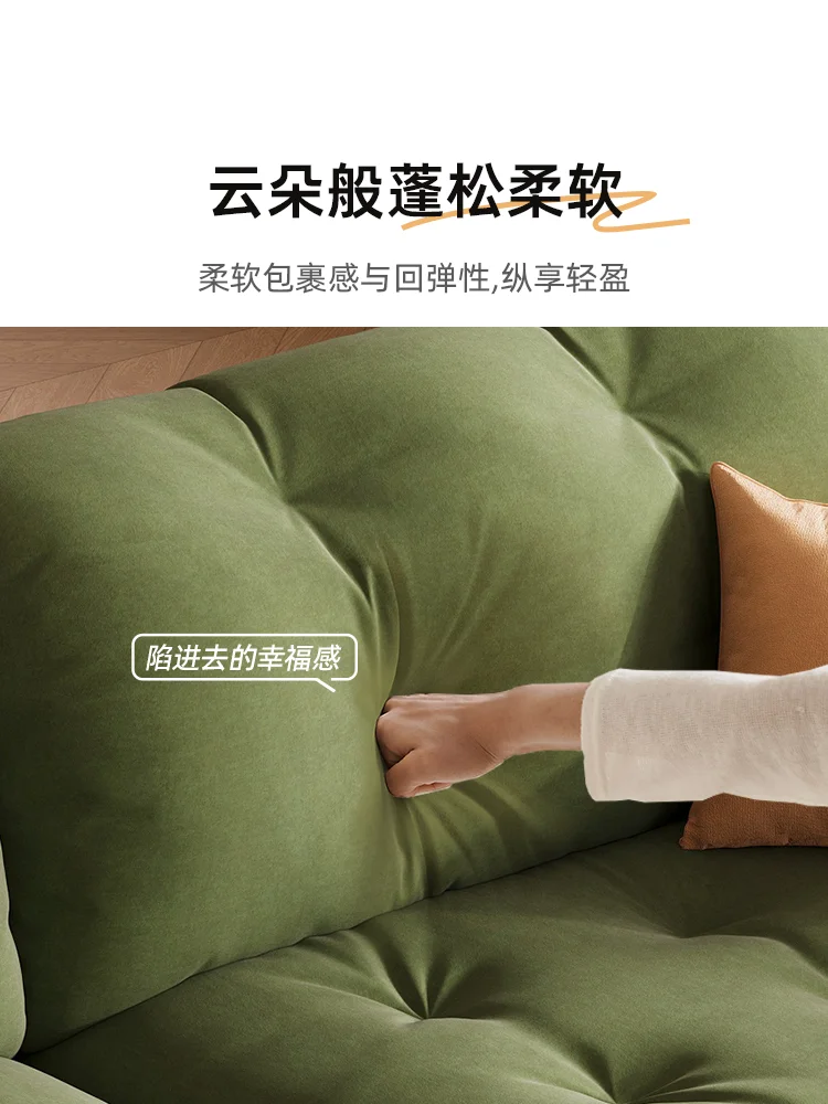 Factory Direct 2026 Yi'an Pavilion Japanese-style wabi-sabi sofa, Japanese-style living room solid wood sofa removable and washa
