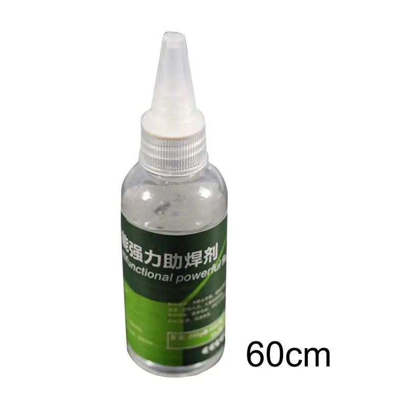 60ml/Bottle No-clean Liquid Flux Safe Welding Soldering Tool Advanced Quick Welding Oil For Pure Aluminum/Stainless Steel/Copper