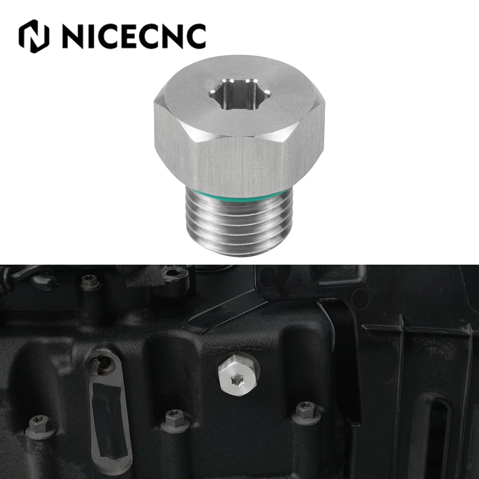 

Magnetic Oil Drain Plug For Harley Sportster S RH1250S 2021-2024 Pan America 1250 RA1250 Special RA1250S Nightster RH975 RH975S