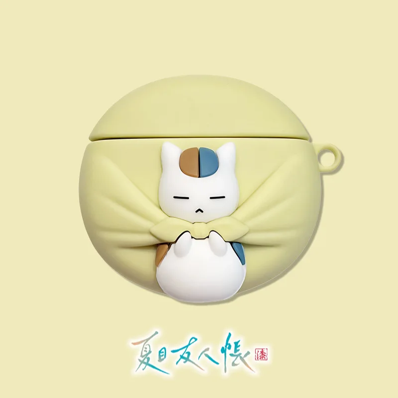 

Чехол Natsume's Book of Friends Madara для AirPods 3 4 AirPods Pro 2 1, мягкий силиконовый чехол для беспроводных Bluetooth-наушников в стиле аниме, подарок