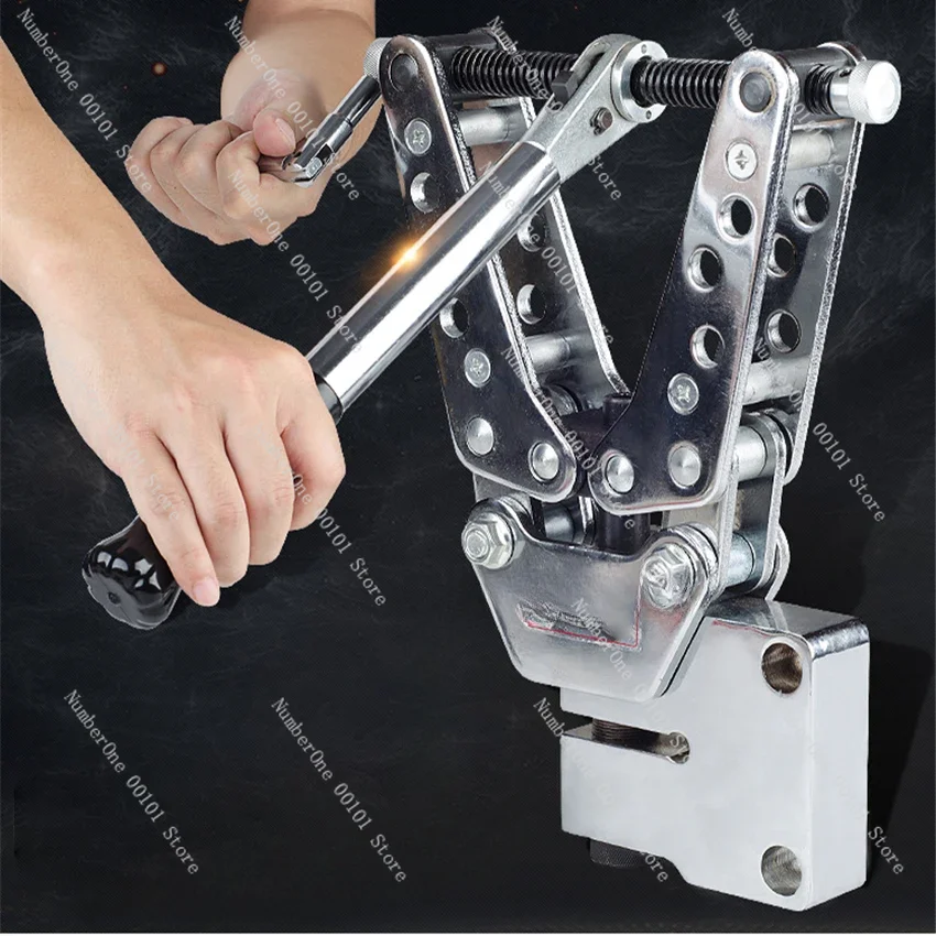 CKJ-21 Hydraulic Pressure Mechanical Puncher Portable Angle Steel Iron Punching Tool Copper And Aluminum Row Punching Machine