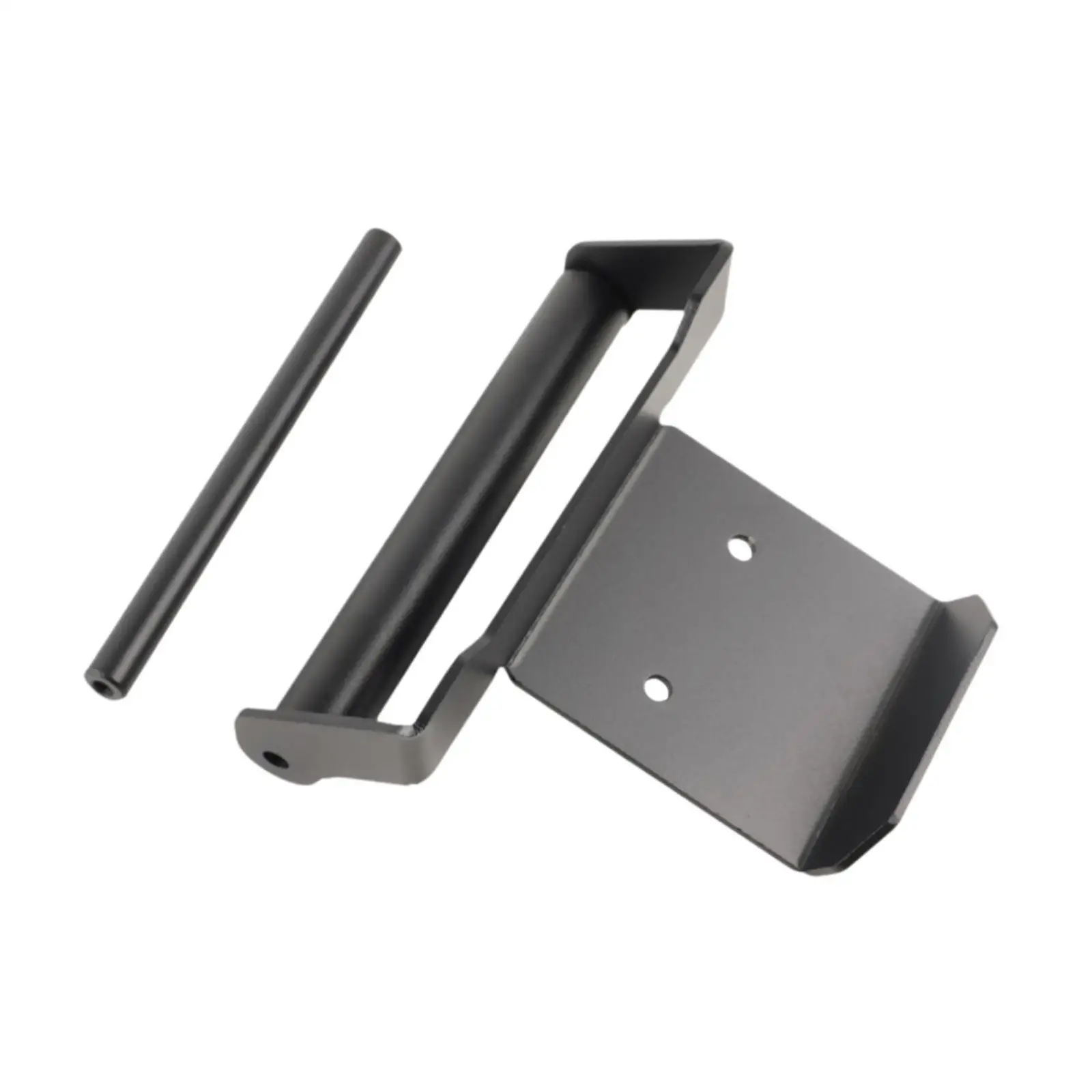 Adjustable Motorcycle Phone Bracket Rustproof Extension Bar Holder Easy Install for 450MT Navigation and Tools