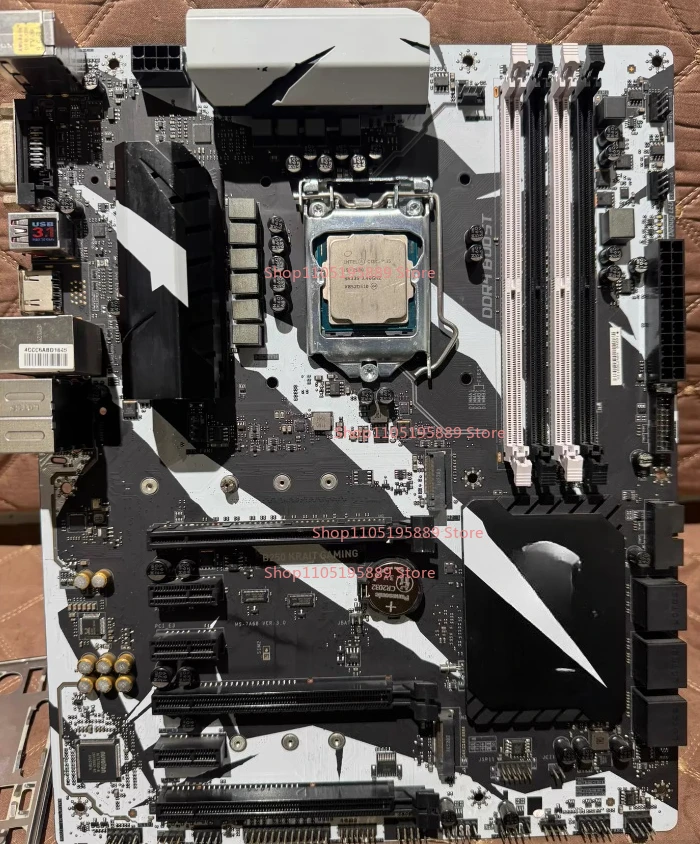 

Материнская плата MSI B250 KRAIT GAMING LGA1151 DDR4 с двумя слотами M.2, HDMI, DVI-D, форм-фактор ATX, для киберспорта