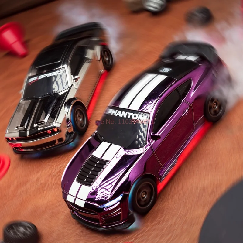 Ask Nanfeng 1:43rc Drift Remote Control Car High Speed Desktop Mini Simulation Mustang Gt Four Wheel Drive Half Proportional Rem