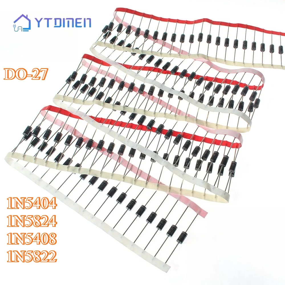 100Pcs DO-27 Rectif…