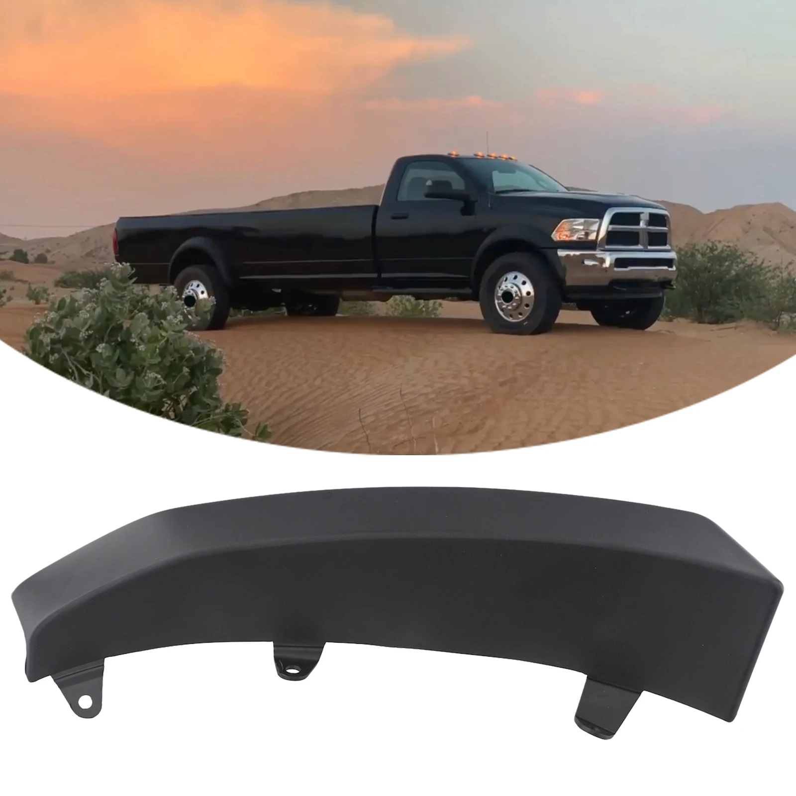 Newest Sale LEFT DRIVER Side Wheel Opening Flare Molding For Ram 4500 5500 2011-2018 OEM Number 1JX31RXFAB