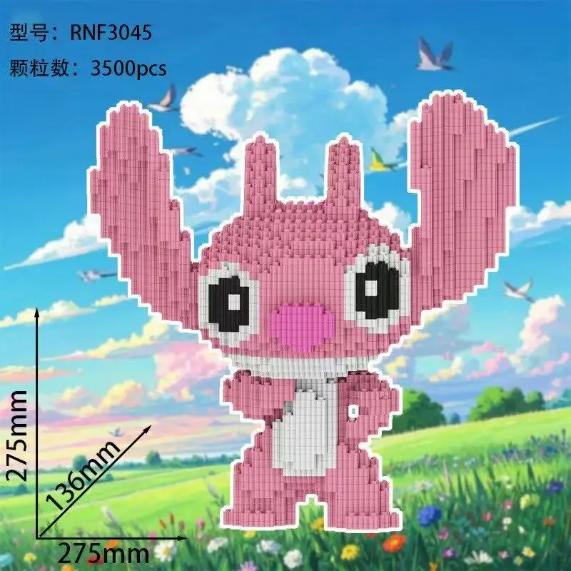 2025 Neues Stich-Baustein-Spielzeugset für Jungen und Mädchen zum Geburtstag, Weihnachten, Geschenkspielzeug für Kinder und Erwachsene