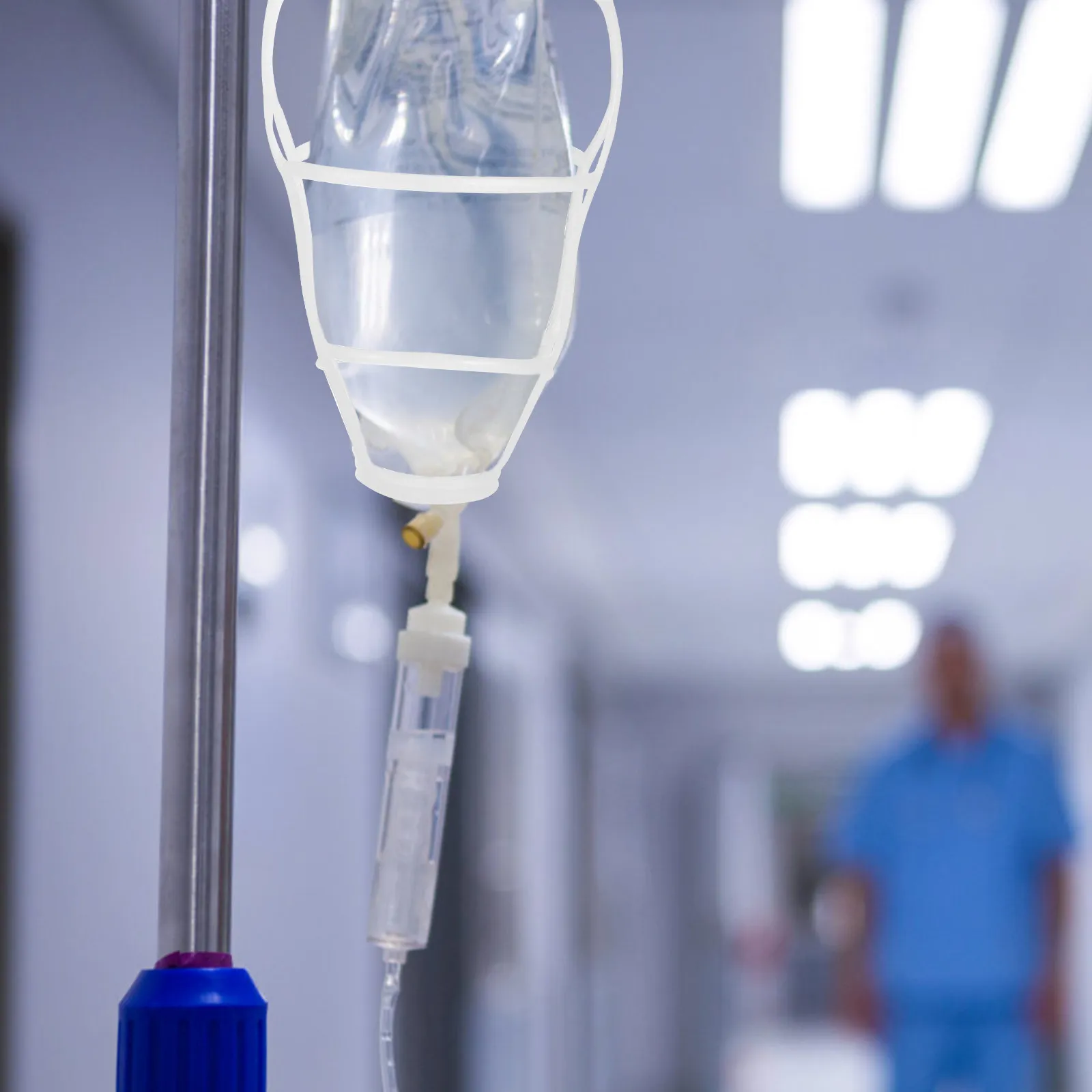 

15 шт. Пластиковые сетки-держатели для инфузионных бутылок с высокой несущей способностью, для подвешивания солевых бутылок, инфузионные принадлежности, для больниц и стоматологий