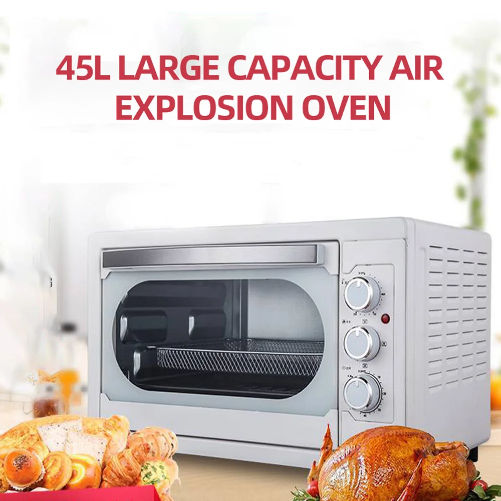 45L commercial stainless steel electric oven fully automatic oven multifunctional electric oven