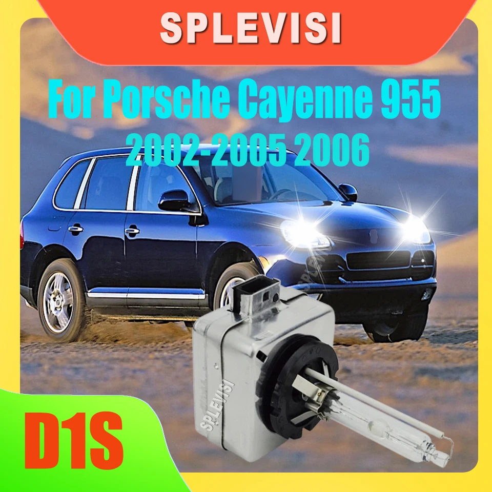 

D1s Xenon Headlight 300% brighter than halogen lamps & Long service life For Porsche Cayenne 955 2002 2003 2004 2005 2006