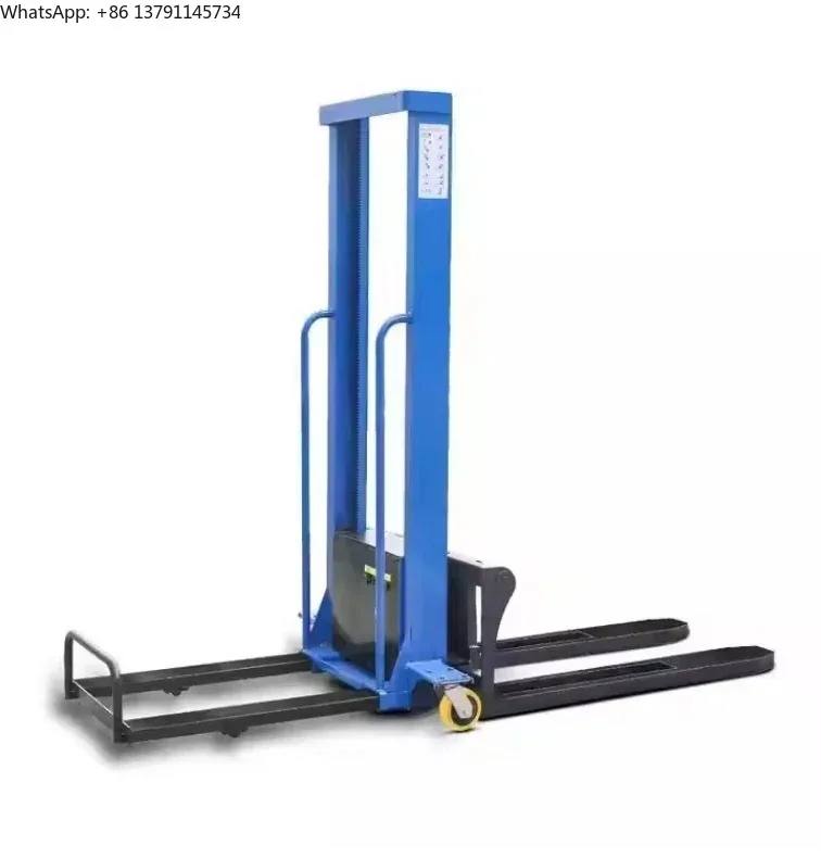 1T 2T Full-electric Portable Self Loading Pallet Stacker Ladder Truck Mounted Forklift Electric Forklift