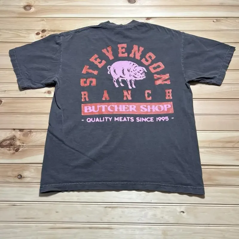 Stevenson Ranch Butcher Shop Quality Meats Since 1995 T Shirt Size Large