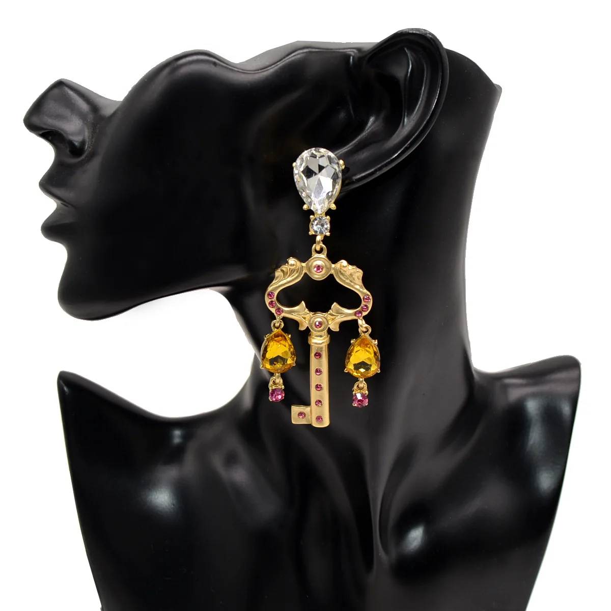 

Big lovely long earrings for woman Pendientes mujer серьги женские boucle d’oreille femmes
