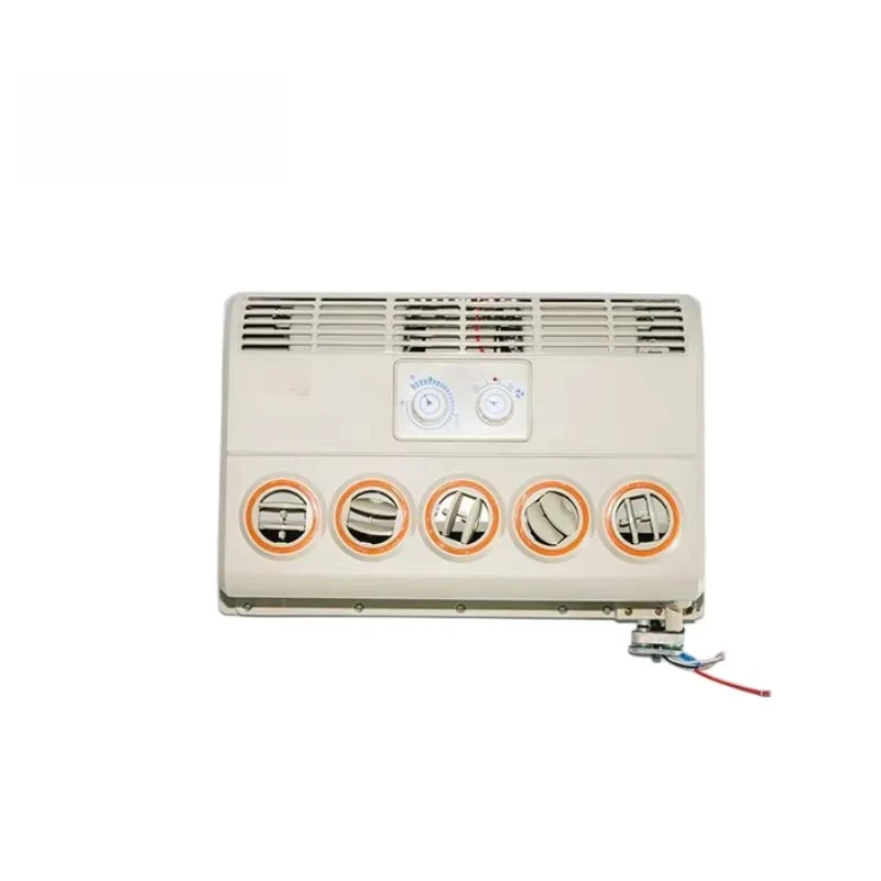 5-Vents 12V 24v Split Roof Outlet  Top Caravan Car Camper Air Conditioner Evaporator Assembly 800 Air Vent Hanging Unit