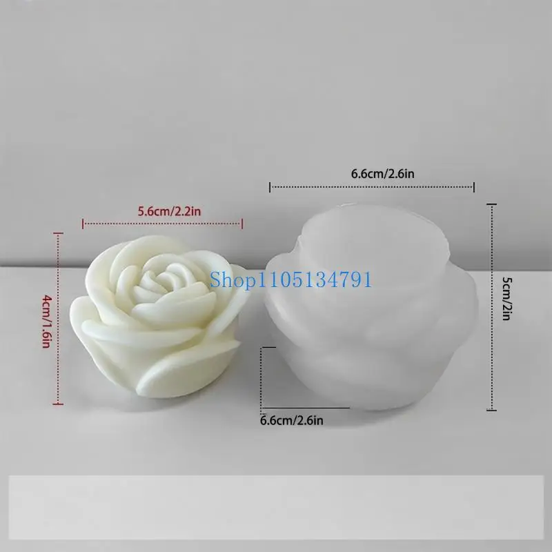 

98km Flower Molds Silicone Mold for Candle Making Reusable Epoxy Resin Mould Casting Molds DIY Chocolate Cake Decor