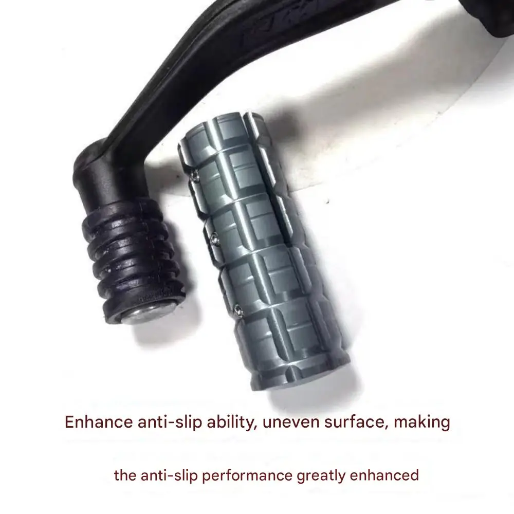 FOR ZONTES 703F Matte Black Modified Hollow Racing Brake And Shift Pedal Assembly One-piece Milling 3D Anti-slip Texture