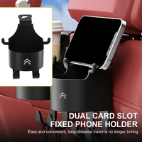 Multifunctional Car Seat Back Creative Hanging Multifunctional HookCar Phone Holder for Citroen C4 C3 C5 C1 DS3 DS5 DS4 Berlingo