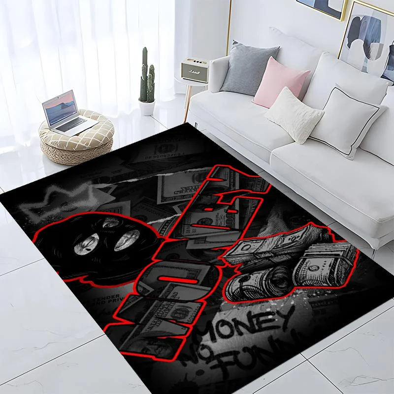 Dollar Design Printed Carpet Non-slip Multi Function carpet Living Room Rugs Entrance Floor mat Home Hallway Decor ﻿