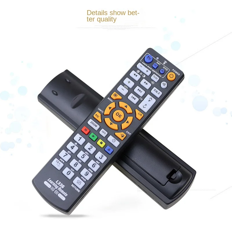 Universal Smart Remote Control Controller  IR Remote Control With Learning Function for TV CBL DVD SAT For L336