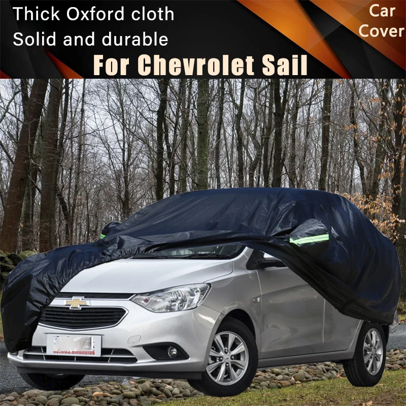 

For Chevrolet Sail Car Full Outer Covers Outdoor Waterproof Dustproof Sun Rain Snow Protection Exterior Car Accessories