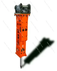 Hydraulic rock breaking hammer Original factory backhoe loader part