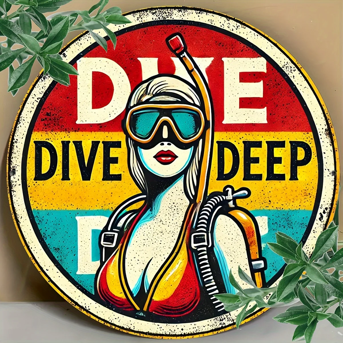 2D Flat - 1pc Vintage-Style 