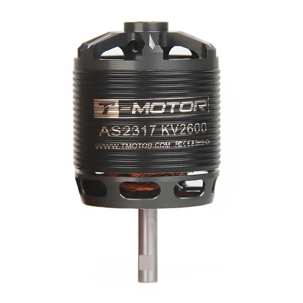 

T-MOTOR AS2317 ALS Двигатель наружного ротора с длинным валом | KV880/1250/1400 для радиоуправляемых самолетов и дронов с фиксированным крылом 3D
