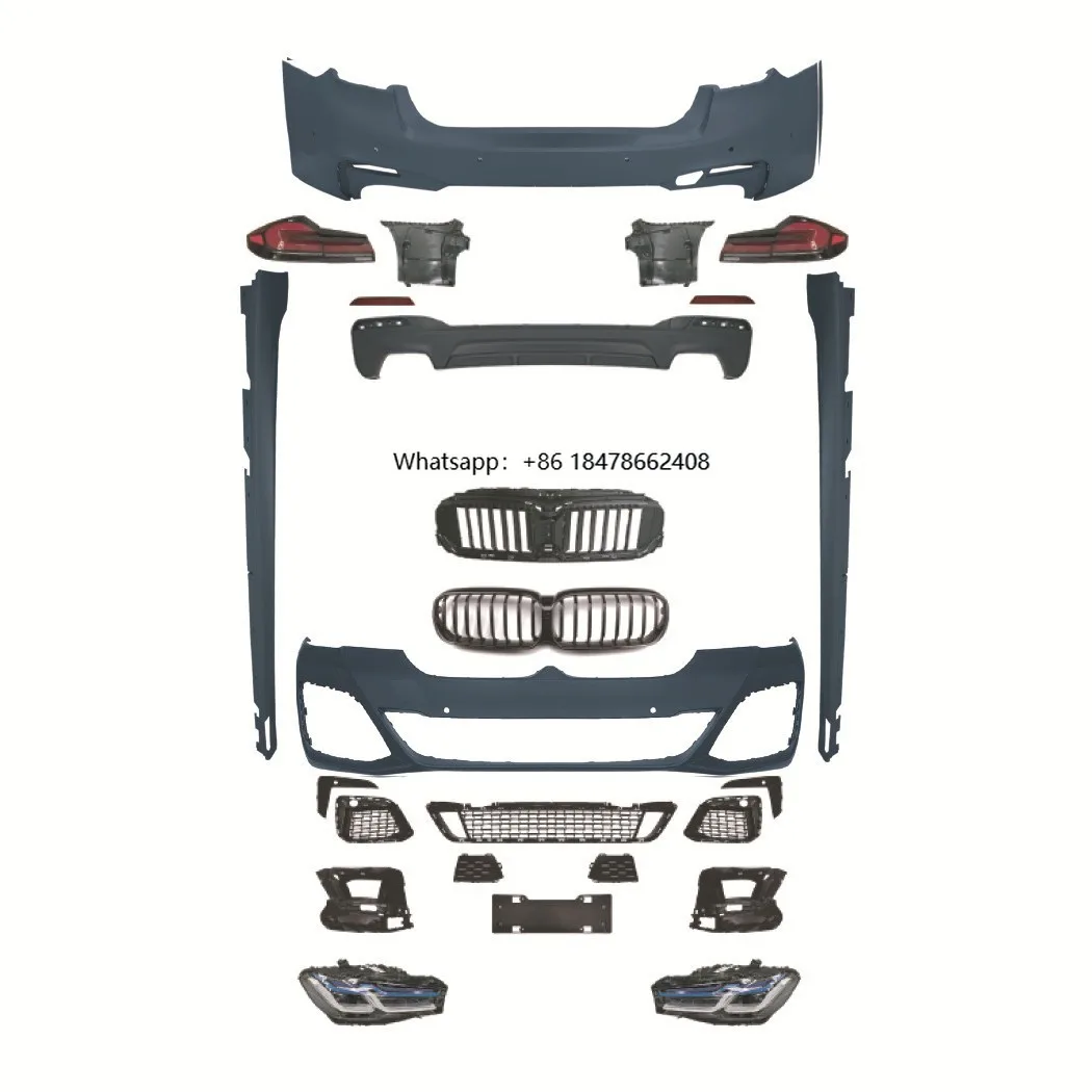 

Factory Auto G30 G38 Upgrade M5 MT Grille Diffuser Front Rear Bumper Full Body Kit for 5 Series G30 G38