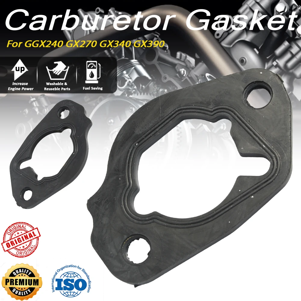 

GGX240 GX270 GX340 GX390 For Carburetor Spacer Gasket