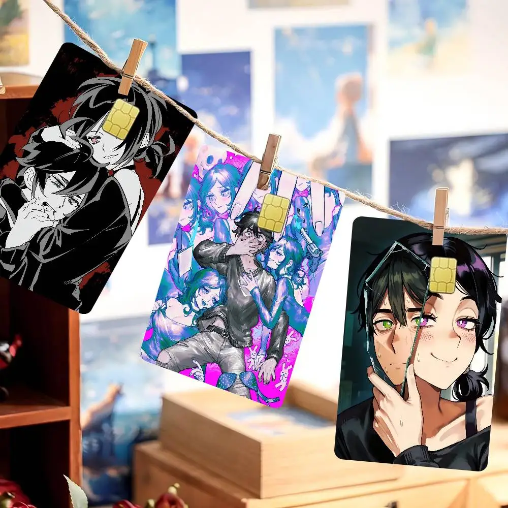 Game The Coffin Of Andy And Leyley Anime Front Cover Film Sticker Skin For Credit Debit Card Small Large Chip
