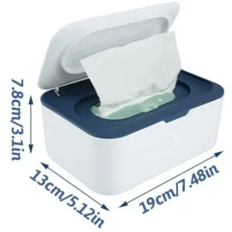 Wipes Dispenser Dustproof Tissues Wipes Case with Lids Multifunctional Baby Wipe Holder Large Capacity Sealing Container Case