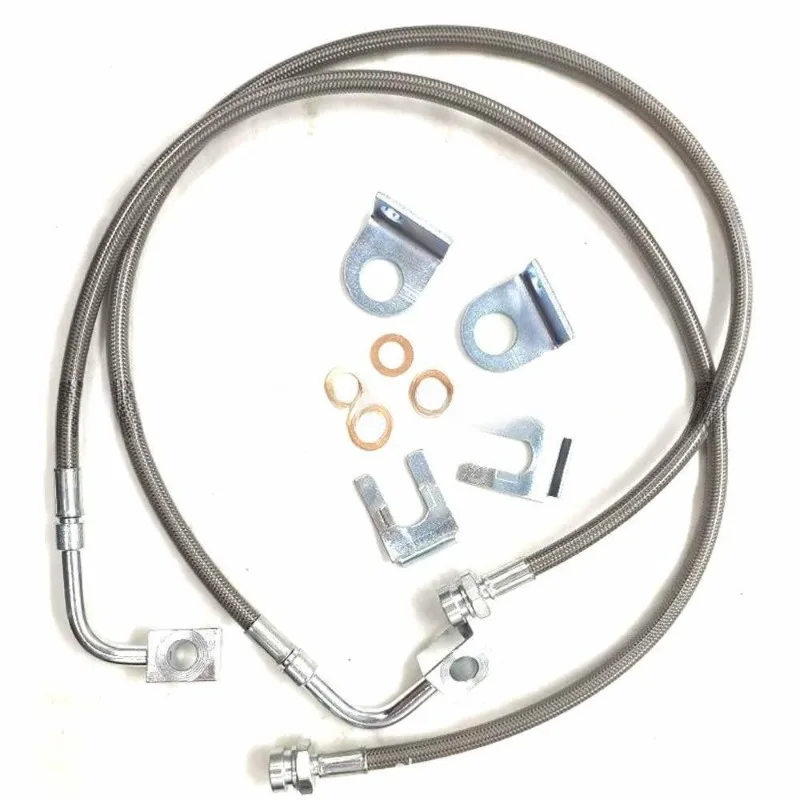 

89707 Suitable for 07-18 Jeep Wrangler JK 4-6 "Lift Front Extended Stainless Steel Brake Pipe