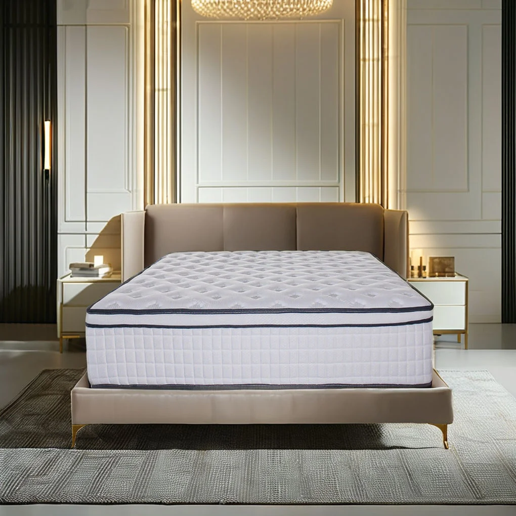 Factory Wholesale Roll up Matelas Single King Queen Latex Mattresses Coil Mattress for Sale Twin Full Size Spring Mattress
