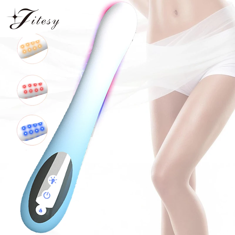 Pelvic Floor Exercise Female Vaginal Health Device 660/580/460nm Waterproof Vibration Heating for Women Bottom Muscle Massage Relax Health Care