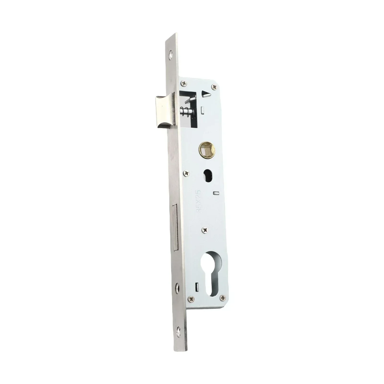 Garden Gate Mortice Lock with Stainless Steel Build and Flexible DIN Left or Right Installation for Tubular Frame Doors