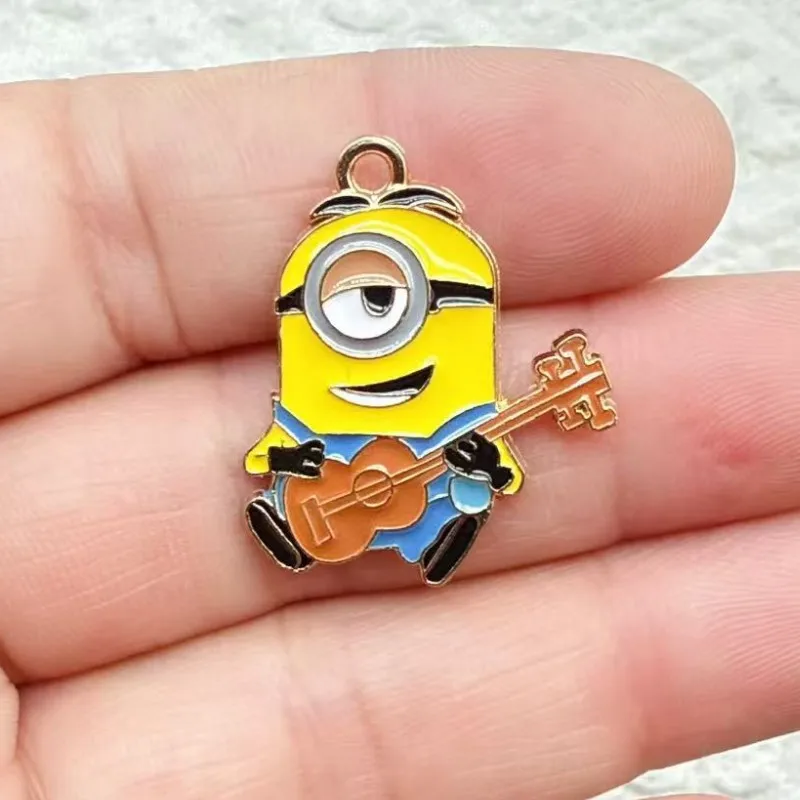 10 قطع لطيف الكرتون المينا سحر للنساء الأقراط DIY المفاتيح دلاية مجوهرات قلادة سوار اليدوية #5