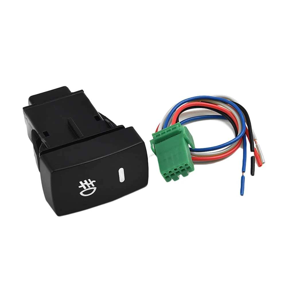 5-Pin مفاتيح مصباح الضباب مع كابل ضوء السيارة تشغيل/إيقاف LED زر الضغط 12 فولت السيارات أضواء الضباب التبديل أو هوندا أكورد سيفيك الملحقات